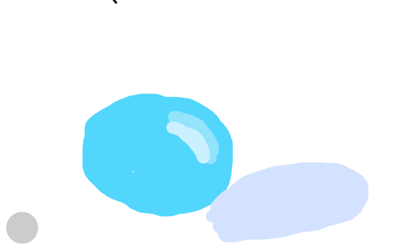 Blåa bollen