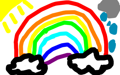 Den underbara regnbågen som heter Ella