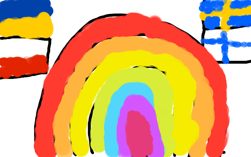 Lippujen sateenkaari