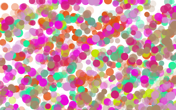 regnbågs bubblor
