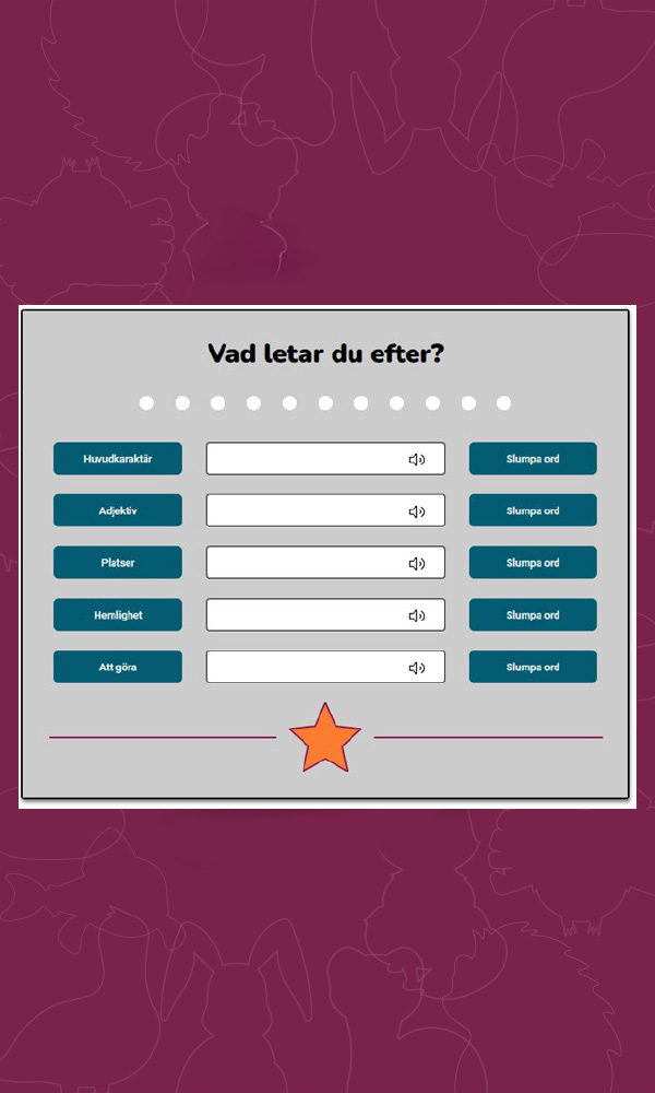 Bild på ordmaiskenen.