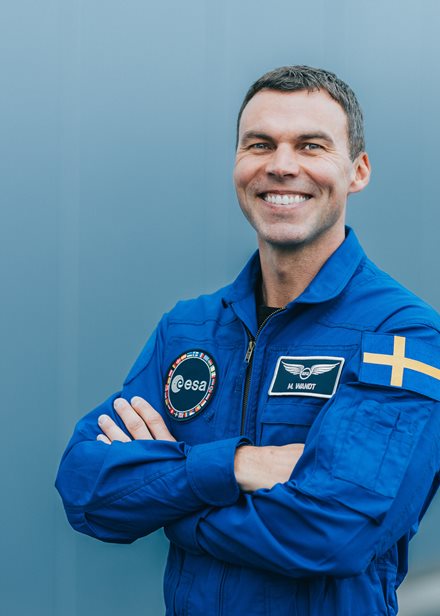 Astronauten Marcus Wandt.