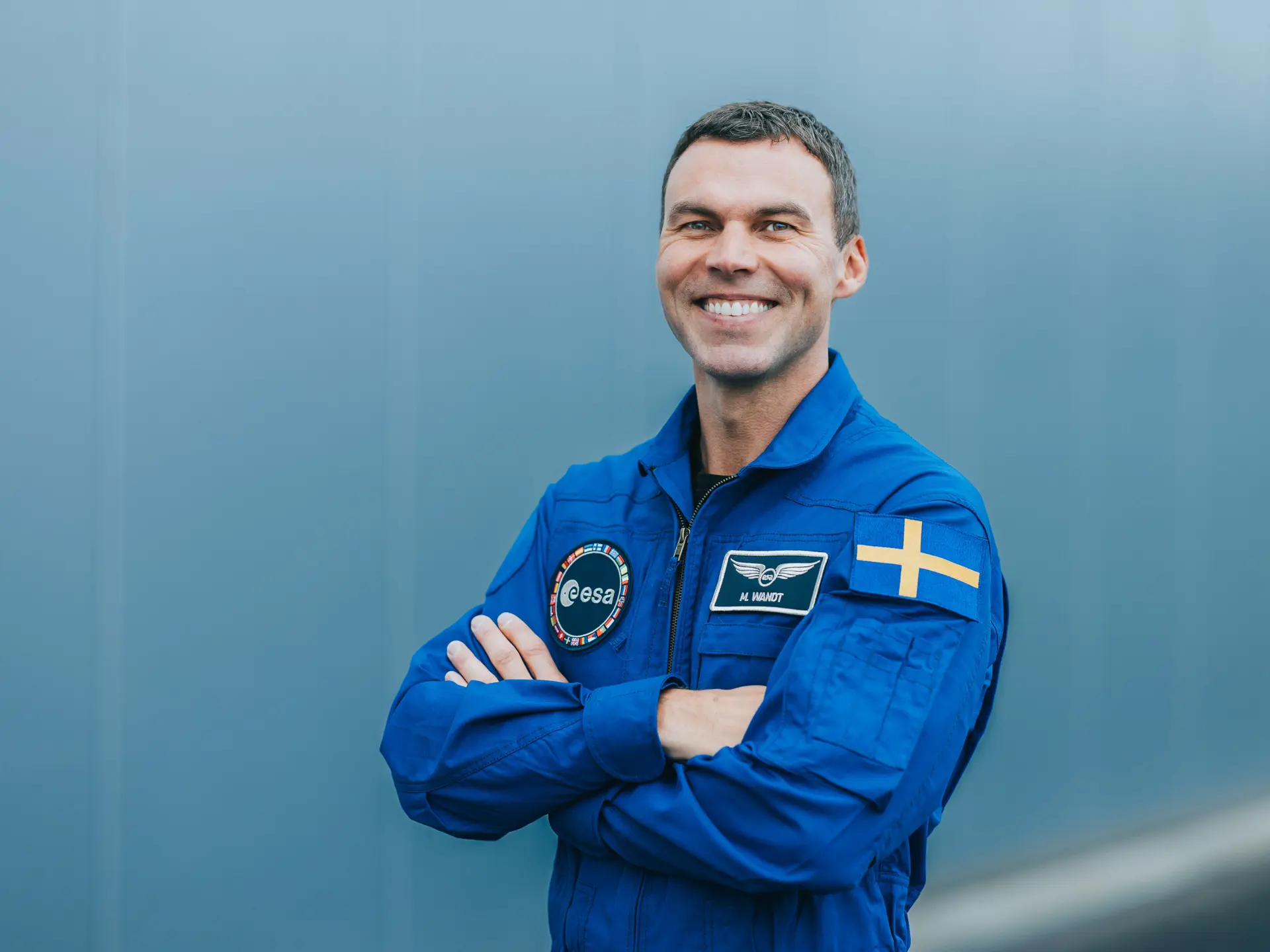 Astronauten Marcus Wandt.