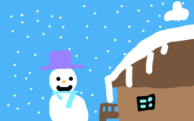 Gigantiska snögubben Molly