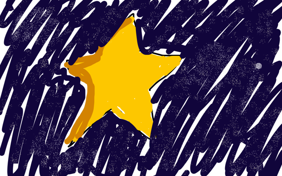 just a star in the sky
