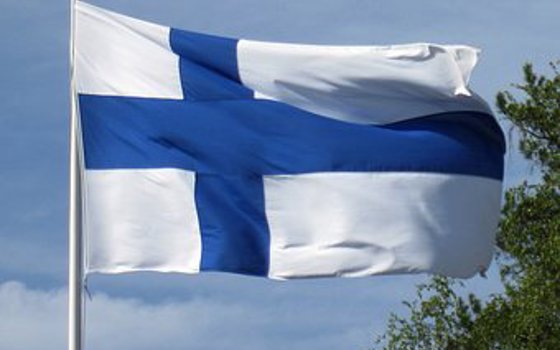 Finska flaggan.
