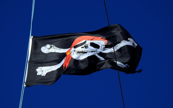 Piratflagga.