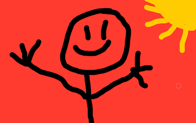 Glad man 