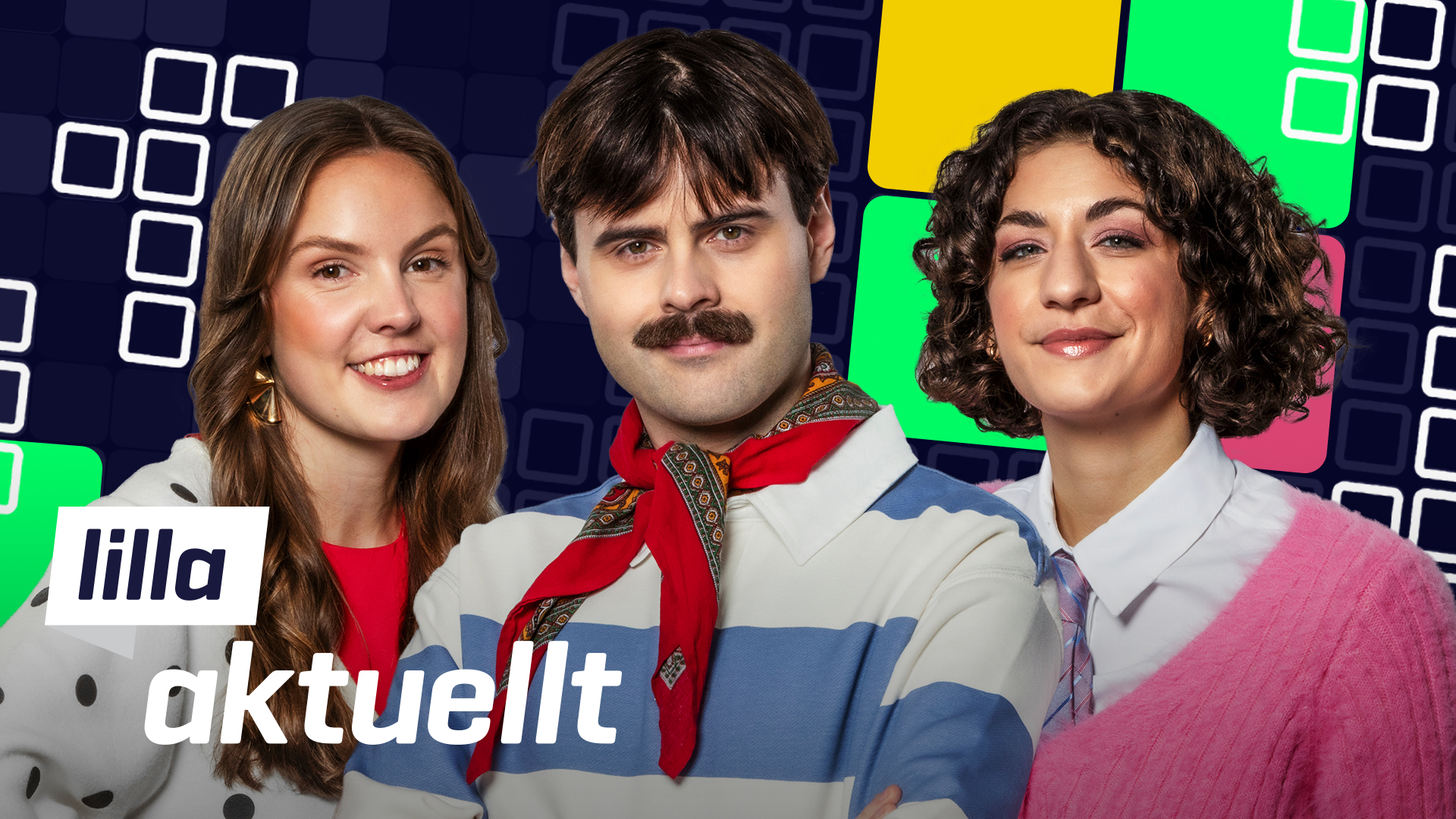 Programledarna för Lilla Aktuellt.