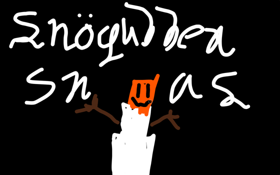 Snögubben Snas