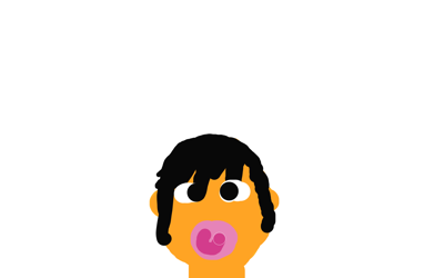 Gul som en bebis
