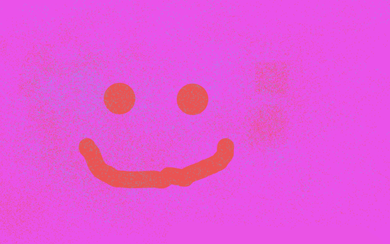 blodig smiley 