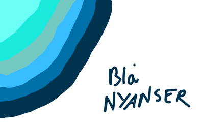 Blå nyanser 