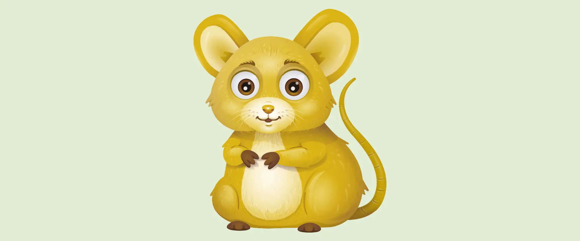 Svenska språkdjuret musen.