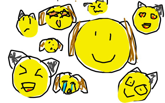 Emojis djur
