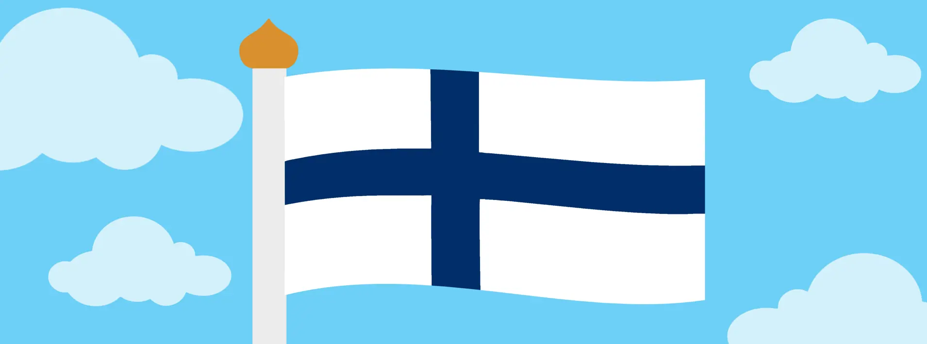 Finska flaggan.