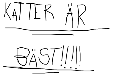 Katter är bäst!!!