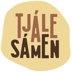 Gul logotyp Tjále sámen