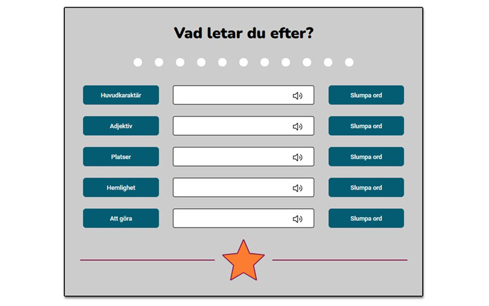 Ordmaskinen.