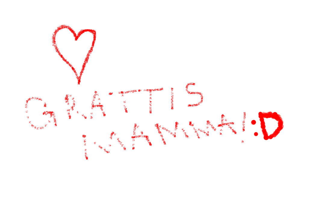 GRATTIS MAMMA! :D