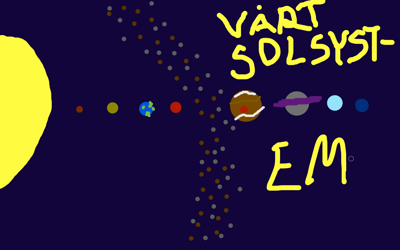 Vårt solsystem 🌎🌕🌑🌠
