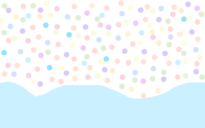 Regnbågssnöfall 🌈❄️🌨️