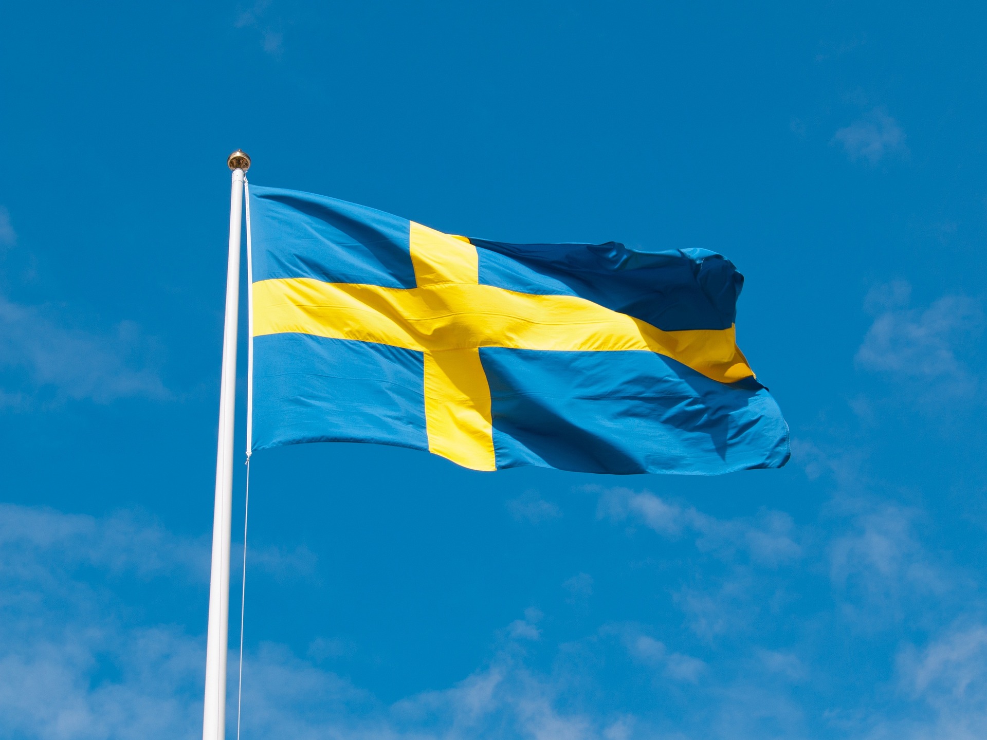Sverigeflaggan.