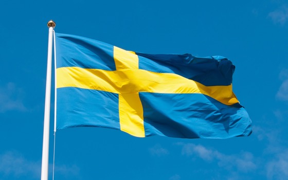 Sverigeflaggan.
