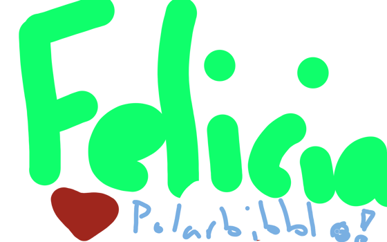 Felicia älskar polarbibblo