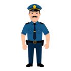 En polis.