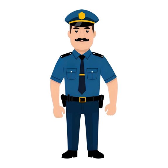 En polis.