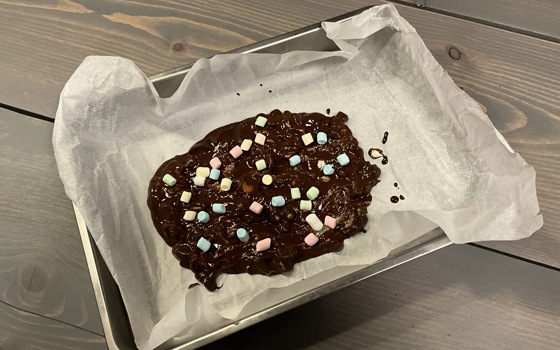 Julgodis i långpanna.