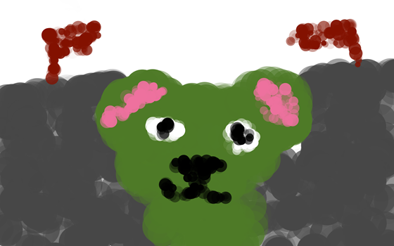 Grön björn