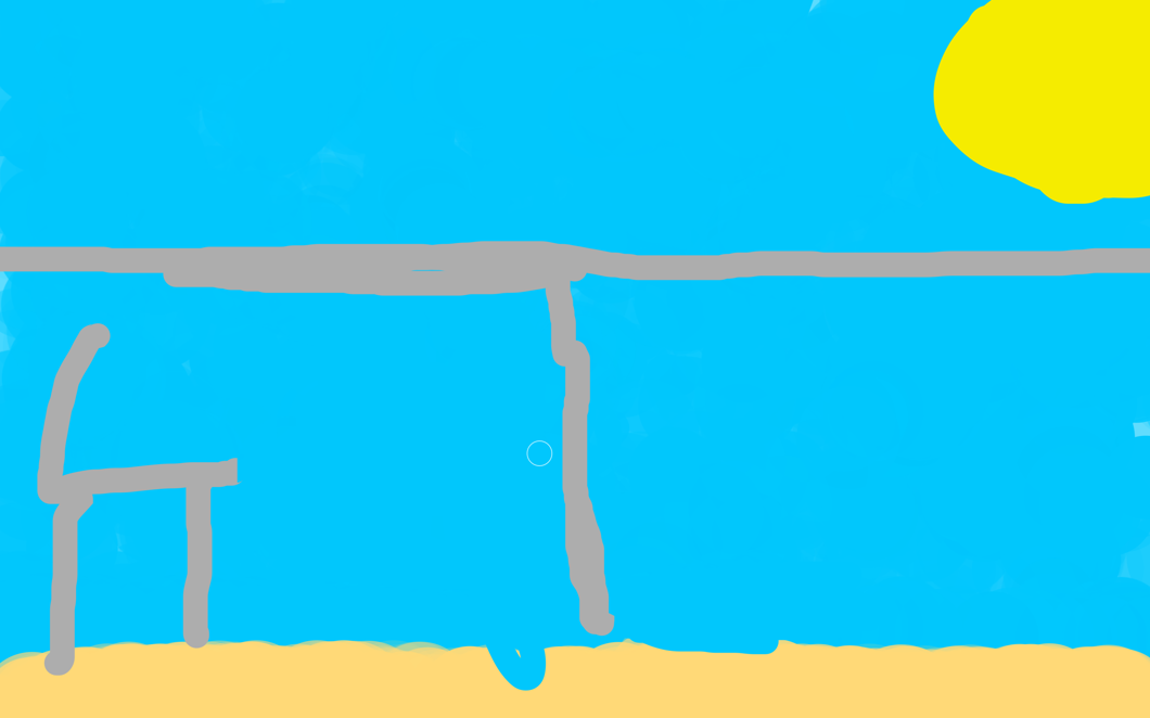 En dag på en strand